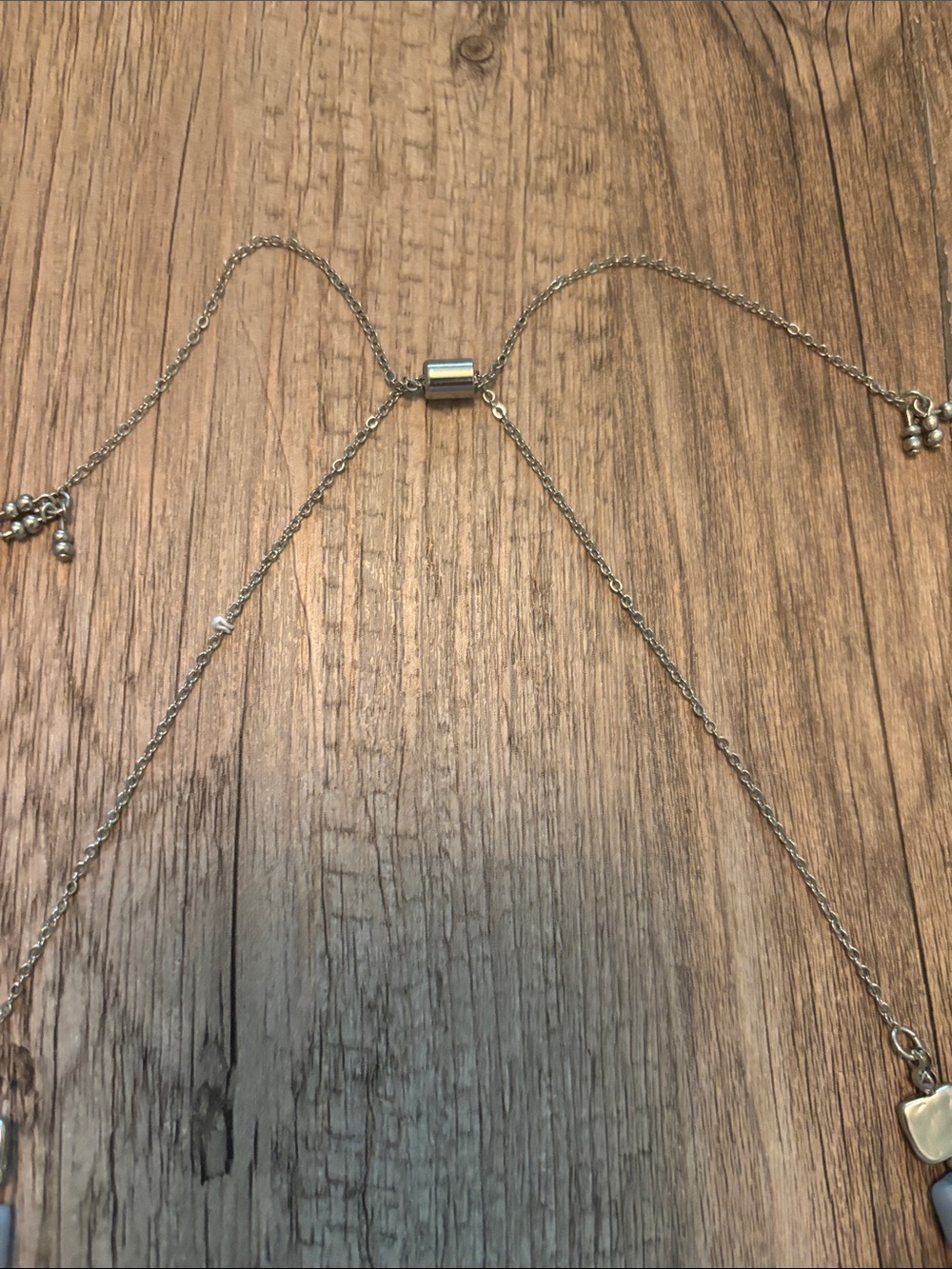 J. Jill Blue and Gold Tone Beaded Necklace with Bracelet - Picture 2 of 6